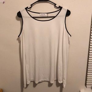 Calvin Klein Cold Shoulder Blouse